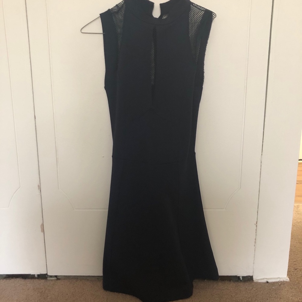 Navy blue dress